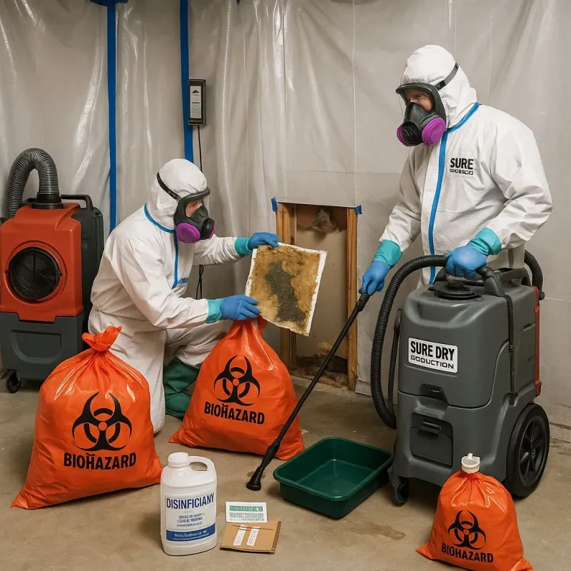 Contaminated Water Handling Protocols process in Eagle Lake, TX