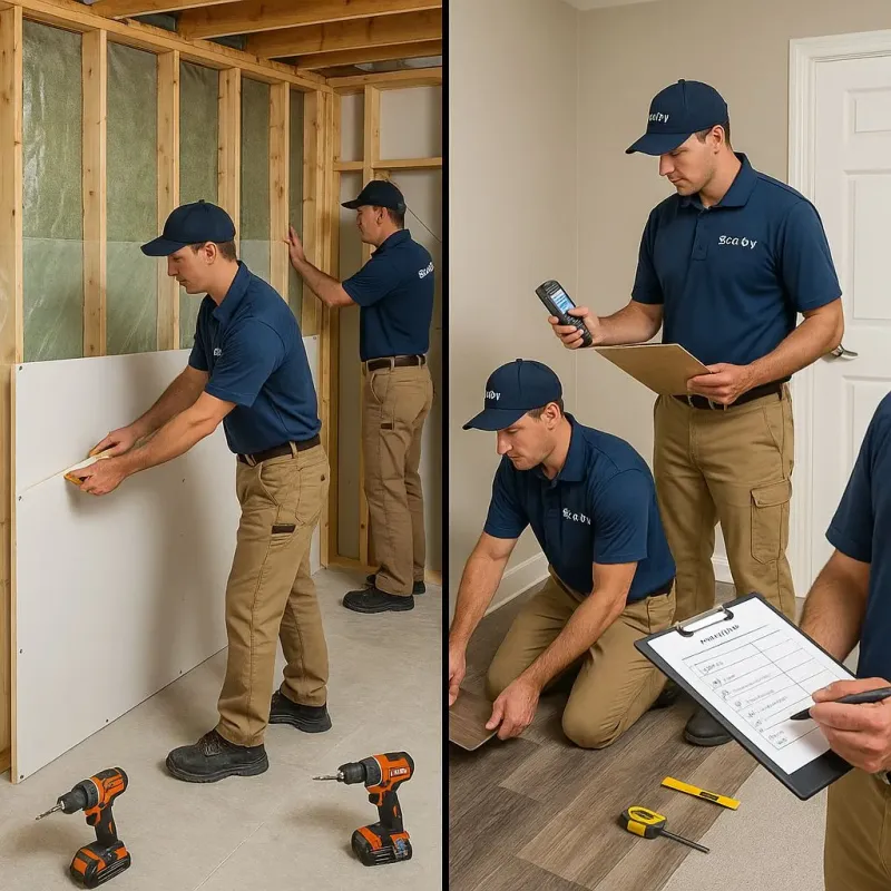 Repairs and Reconstruction process in Eagle Lake, TX