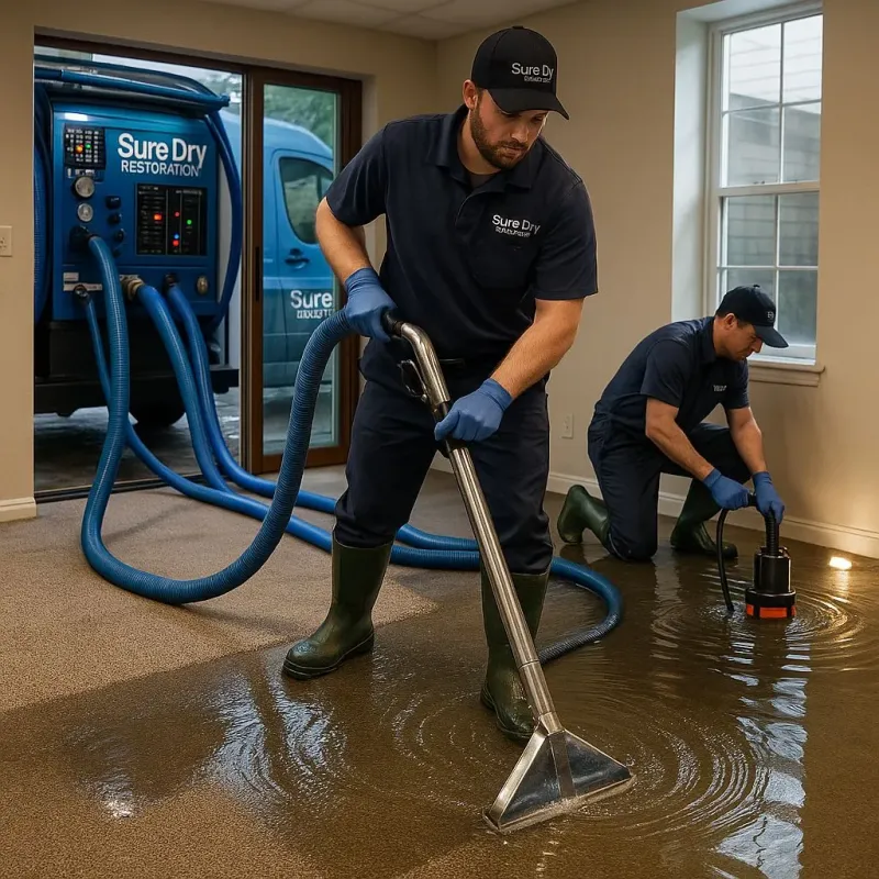 Water Extraction and Removal process in Eagle Lake, TX